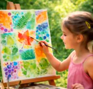 photo Été créatif - Peinture, matière du lieu