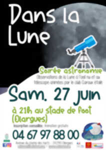 photo SOIREE CLUB ASTRO : DANS LA LUNE !