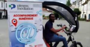 Amilly - Rencontre : Le triporteur du PIMMS