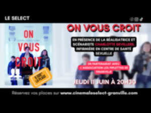 photo Ciné-débat : on vous croit