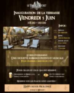 Inauguration de la terrasse