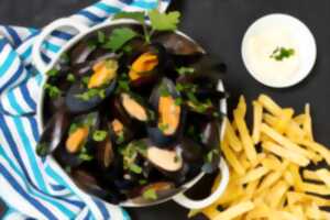 Repas moules frites