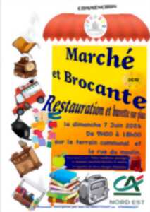 Marché et brocante de Commenchon