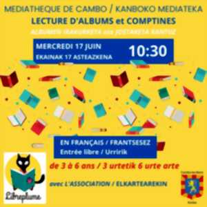 Lecture d’albums et comptines en français
