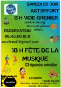 Asta'fête : Vide grenier et fête de la musique