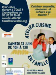 Atelier cuisine en famille