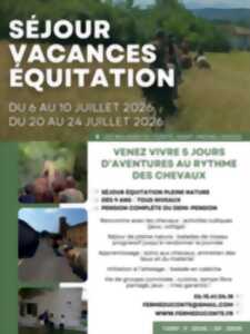 SÉJOUR VACANCES EQUITATION