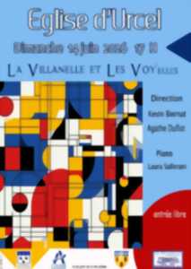 Concert de La Villanelle et les Voy'elles à l'Eglise d'Urcel