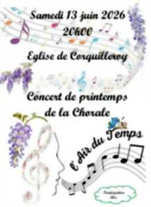Concert de printemps de la Chorale
