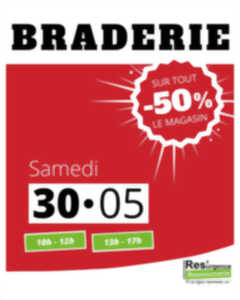 Braderie à la ressourcerie