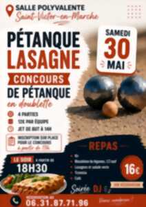 Pétanque-Lasagnes et diffusion match PSG ARSENAL