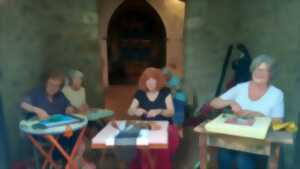 photo DEMONSTRATION BRODERIE ET DENTELLES