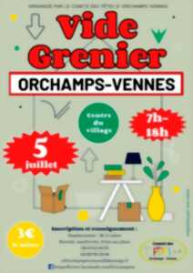 Vide Grenier 5 juillet Orchamps-Vennes