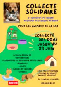 photo Collecte solidaire pour les animaux de la SPA