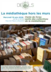 Vente de livres sortis des collections de la médiathèque