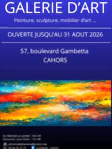 photo Exposition galerie éphémère : peinture, sculpture, mobilier d'art