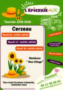 Tournée de l'Epicerie du Val à Cerzeau