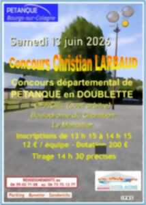 CONCOURS CHRISTIAN LARBAUD