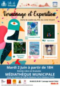 EXPO DANS LE CADRE DU PRIX DU LIVRE VIVANT