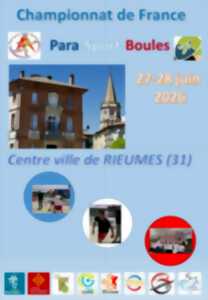 photo CHAMPIONNAT DE FRANCE - PARA SPORT BOULES - 2026