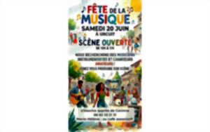 photo Fête de la Musique : scène ouverte aux talents !