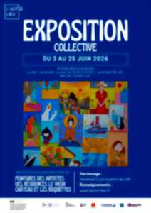 photo Exposition collectives - Artistes des résidences le Vieux Château et les Roquettes