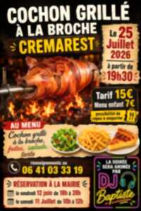Conchon Grillé à la Broche Crémarest