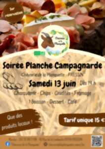 Soirée planche campagnarde à la Chèvrerie de la Planquette