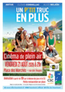 Séance de cinéma de plein air à Hoenheim