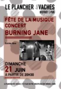 photo Fete de la Musique Avec Burning Jane