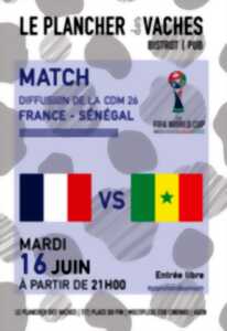 Match de la coupe du monde FRANCE SENEGAL