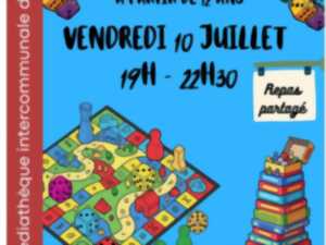 photo Soirée Jeux