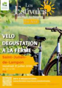 photo ÉTÉ ACTIF : Vélo-dégustation à la ferme