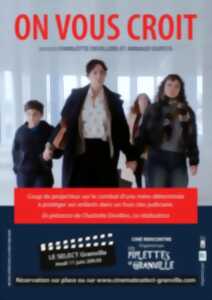 photo Ciné-rencontre : On vous croit