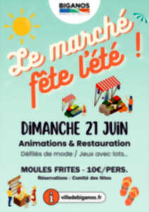 photo Le marché fête l'été