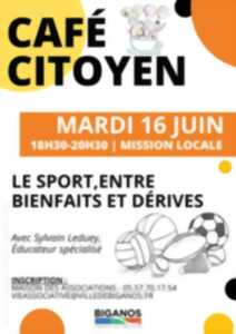 photo Café citoyen : le sport, entre bienfaits et dérives