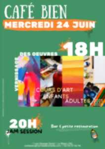 photo Café Bien artistique : cours d'art et jam session