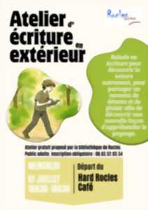 photo ATELIER D'ÉCRITURE EN EXTÉRIEUR
