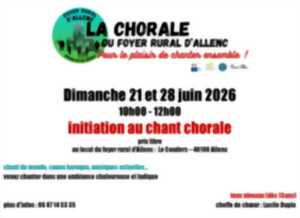photo INITIATION AU CHANT CHORALE