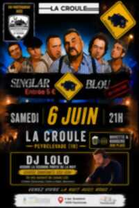 photo Soirée à La Croule, concert Les Singlar Blou