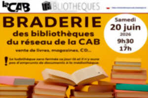 photo Braderie des bibliothèques de la CAB