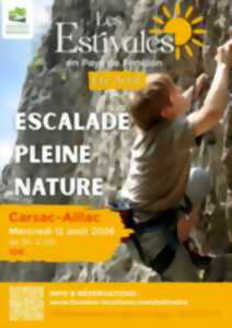 photo ÉTÉ ACTIF : Escalade pleine nature à Carsac-Aillac