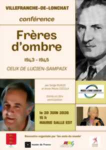 photo Conférence Frères d'ombre