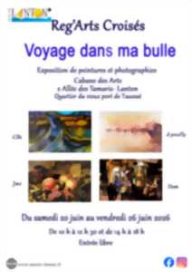 photo Exposition Cabane des Arts :Reg'Arts croisés -Voyage dans ma bulle