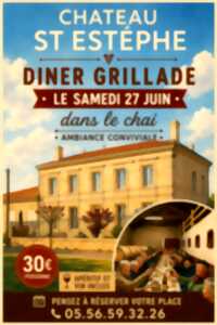photo Diner grillade dans le chai