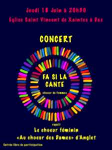 photo Concert : Fasilacante et Au Choeur des Dames