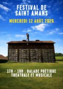 photo Balade poétique théâtrale et musicale dans le cadre du Festival de Saint-Amans