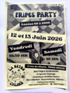 photo Fripes party Années 60 à 2000