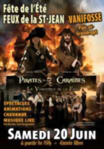 photo Fête de l'Eté et de la Musique, et Feux de la Saint-Jean sur le thème des Pirates des Caraïbes 'La Vengeance de la Fave'
