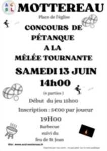 photo Concours de pétanque à la mêlée tournante